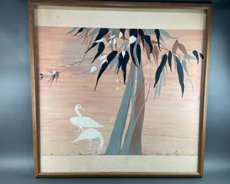 Lot 53 - Gizzy Signed Cat Lover & Still Life Paintings
