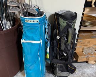 Golf Clubs and Bags
