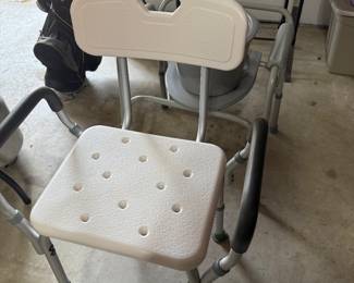 Shower chair, Potty seat