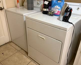 Washer and Dryer