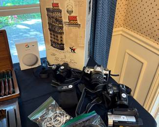 Cameras, Google Nest Mini, Department 56 The Times Tower 2000