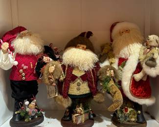 Santa Figurines