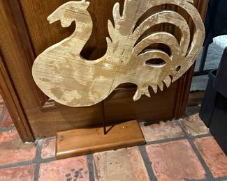 Wooden Rooster