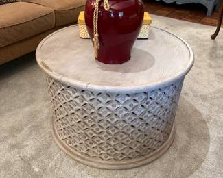Coffee Table, Large Ginger Jar