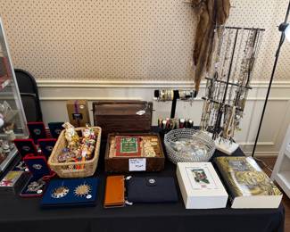 Costume jewelry and watches, Arthur Court ornaments, etc.