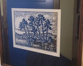Birger Sandzen's "Towards Evening"