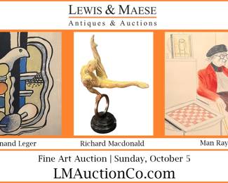 Fine Art Auction Oct 5 a