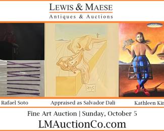 Fine Art Auction Oct 5 b