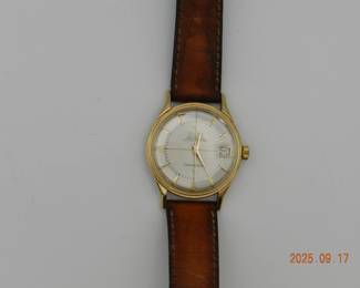 1969 14K Omega Constellation PiePan Crosshair Dial Not Running Needs Service.