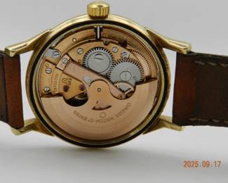 1969 14K Omega Constellation PiePan Crosshair Dial Not Running Needs Service.