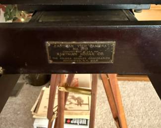 Vintage Eastman Kodak No. 2-D 8x10 View Field Camera Graflex 4x5 Back w/ Tripod Original Case