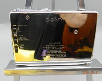Very Rare 1989 Sony WM-701S 10th Anniversary LE Silver Walkman W/Box