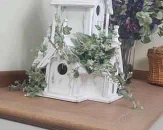 Old intricate birdhouse