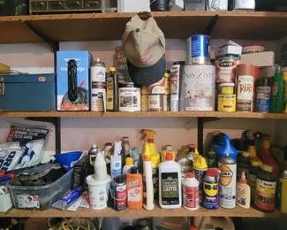 Chemicals for car and home repair