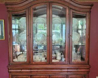 Legacy Classic Furniture "Vintage" collection display hutch