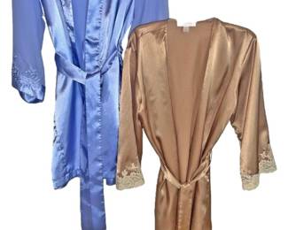 Silky Robes by Oscar de la Renta More