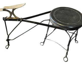 Antique Shoe Shine Stand