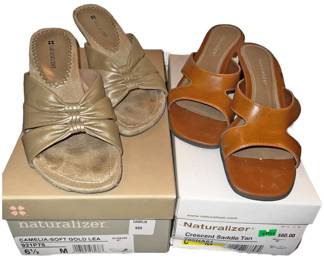 2 Pair Naturalizer Sandals
