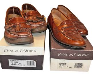 Mens Johnson and Murphy Leather Shoes