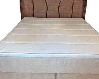 Neiman Marcus King Double Cane Headboard