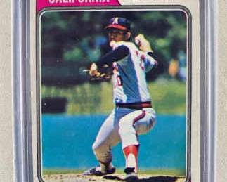 1974 Topps Baseball Card. Nolan Ryan 20.