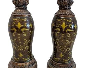 Two 12.5 Tall Candleholders