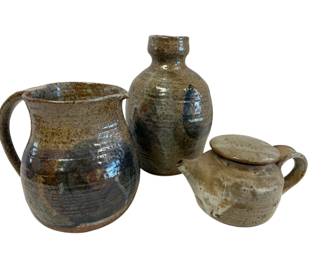 Stoneware Pottery Set 