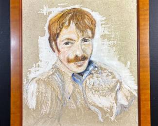 19x23 Oil Painting Portrait Signed 