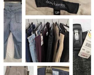 Womens 12 Petite Pants  Some With Tag