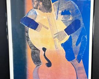 30.5x18.5 Jazz At The Smithsonian. 10th Anniversary Framed Poster