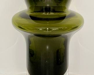Marquis by Waterford Sage Green Rumba Vase