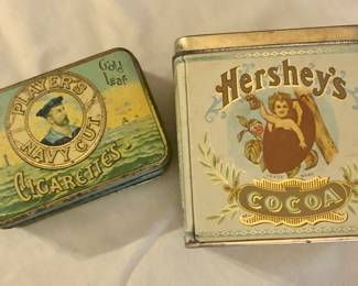 Vintage tins