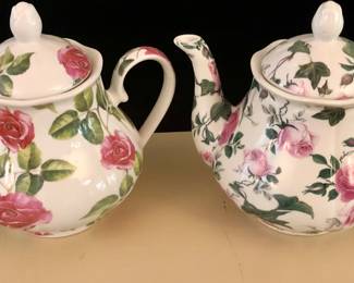 Rose Tea pots