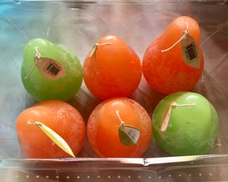 Apple candles