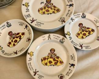 Vintage plates
