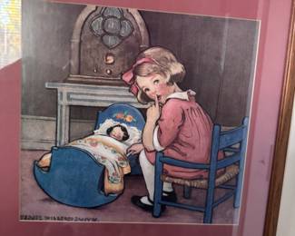 Framed artwork