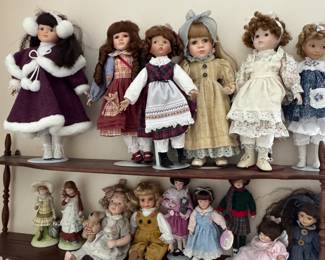 Porcelein dolls 