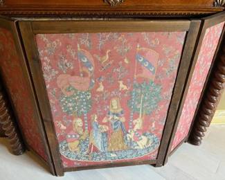 Fireplace screen