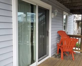 Sliding glass doors
