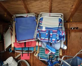 Beach chairs