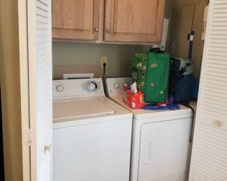 GE washing machine & electric dryer