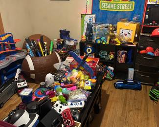 Handheld games $10-$20 , CDs & DVDs $2 ea