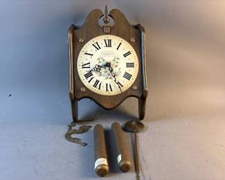 Lot 460 - New England 2wt Wak Clock