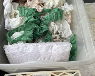 Lot 452 - Vintage Lace Trims Including Gunne Saxe