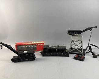Lot 455 - Lionel 623 Santa Fe Switcher & More