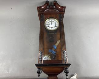 Lot 409 - 31 Day Time+Strike Wall Clock