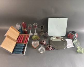Lot 360 - Royal Haeger Candlestick Holders, Partylite & More