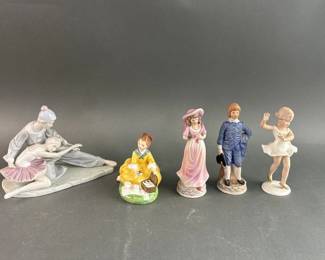 Lot 375 - Royal Doulton, Royal Crown, & Porcelain Figurines