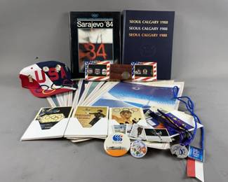 Lot 398 - Sarajevo, Seoul & More Olympic Souvenirs