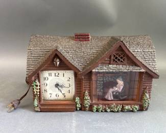 Lot 462 - Antique NewHaven Clock for parts